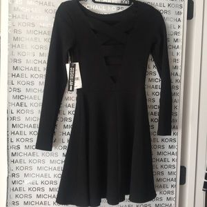 Long Sleeve Black Dress